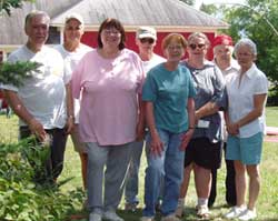 Schoolhouse painting crew